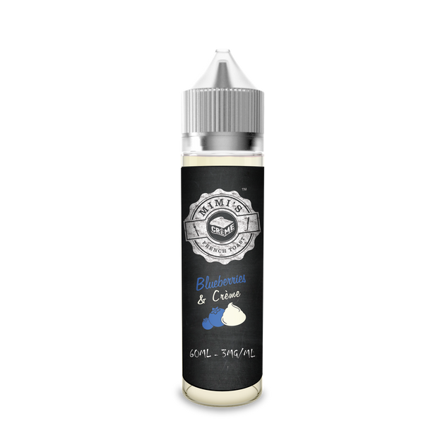 French Toast Vape Juice Mimi's French Toast Blueberries & Creme MAX VG  E-Liquid (50ml short