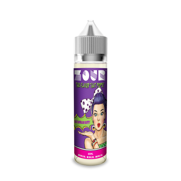 Zour Watermelon Berry Max VG ELiquid (50ml short fill + nic booster