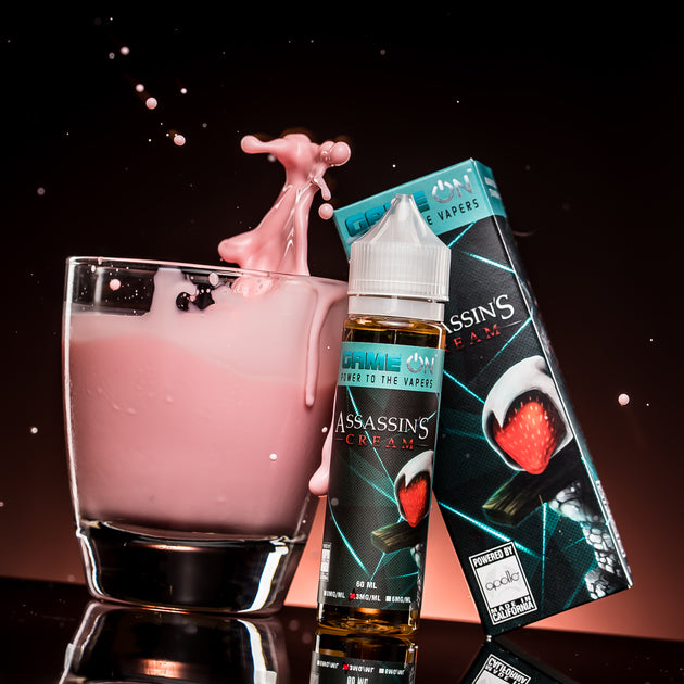 Game On Assassin's Cream MAX VG E-Liquid (50ml short fill + nic booster) Apollo Vapes UK Game On Assassin's Cream MAX VG E-Liquid (50ml short fill + nic booster) Apollo Vapes UK