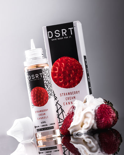 DSRT Strawberry Cream Cannoli - 50ml Max VG E-Liquid