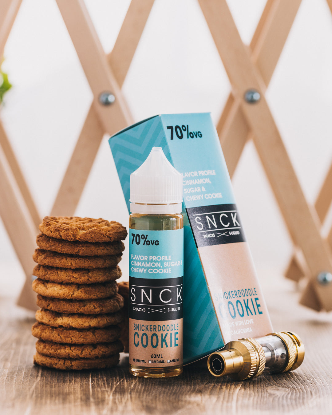 SNCK Snickerdoodle Cookie Max VG E-Liquid (50ml short fill + nic booster) Apollo Vapes UK SNCK Snickerdoodle Cookie Max VG E-Liquid (50ml short fill + nic booster) Apollo Vapes UK