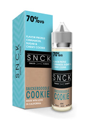 SNCK Snickerdoodle Cookie  Max VG E-Liquid 50ml Short fill