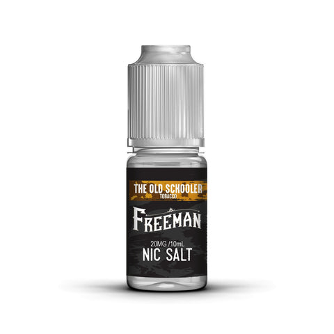 Freeman Vapes The Old Schooler - 20mg 10ml Salt Nicotine