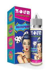 Zour Blue Raspberry  Max VG E-Liquid 50ml Short fill