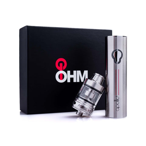 OHM GO Vaping Kit V2 (50W battery + top filling tank) by Apollo